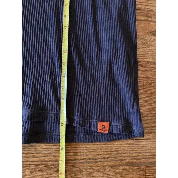 Husqvarna Long Sleeve Thermal‎ Shirt Men's XL Dark Grey Workwear - Picture 6 of 6